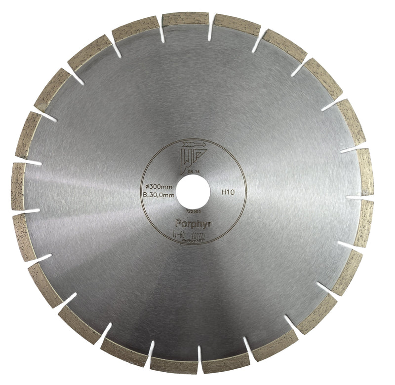Diamant-Sägeblatt Porphyr 300mm